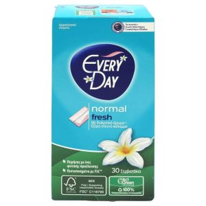 Absorbante, Everyday, Zilnice 30 buc Normal Fresh