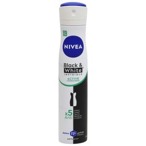 Antiperspirant Deodorant, Nivea, 200 ml Invisible Bw Active