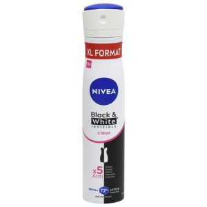 Antiperspirant Deodorant, Nivea, 200 ml Invisible Bw Clear