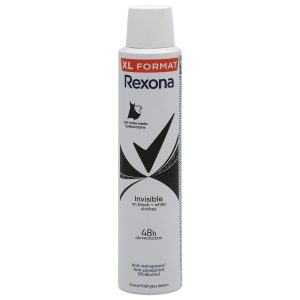 Antiperspirant Deodorant, Rexona, 200 ml Invisible Black si White