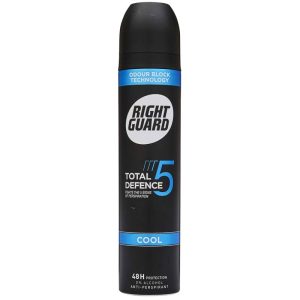 Antiperspirant Deodorant, Rightguard, Total Defence 250 ml Cool
