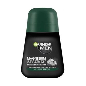 Antiperspirant Roll-On, Garnier, Men 50 ml Magnesium Ultra Dry