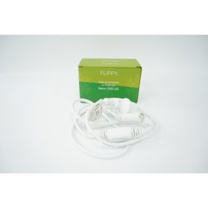 Cablu de Alimentare Instalatie de Craciun, Flippy®, Max 5500 LED, cu Flash, 220 V, IP65, Alb