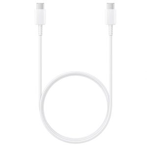 Cablu de date si de incarcare Tip-C, 3 A, 1 metru, Flippy, Alb