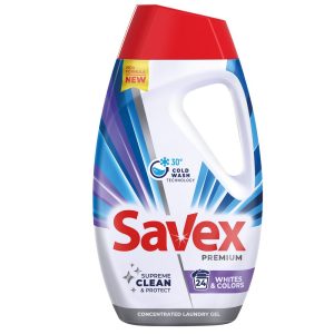 Detergent Lichid, Savex, Premium 1.08 L White Color 27 spalari