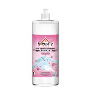 Apa Demineralizata pentru Fierul de Calcat, Expertto, 1 L, cu Aroma Florala