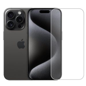Folie de Protectie pentru Apple iPhone 15 Pro, Flippy, Sticla Securizata 3D, High Definition pentru Ecran complet, Anti Zgirieturi, Anti bule, Transparenta