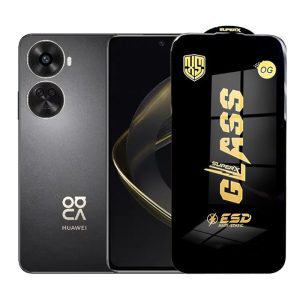 Folie de Protectie pentru Huawei Nova 11 SE, Flippy, Sticla Securizata ESD, Margini Negre, Rezistenta la Zgirieturi, Antistatica, 0.35 mm, Transparenta