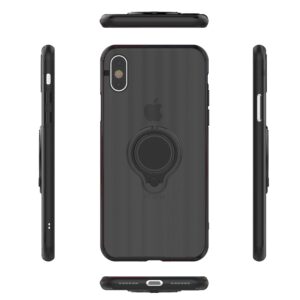 Husa Apple iPhone 6 Armor Ring cu inel magnetic Negru