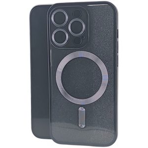 Husa de Protectie 2 in 1, Flippy, pentru Apple iPhone 14 Pro, Compatibila MagSafe, Magnetica, cu Protectie Lentila, din TPU, Negru