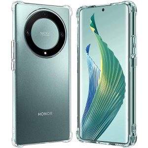Husa de Protectie, Flippy, Compatibila cu Honor 90 Lite, TPU Antisoc, Protectie Colturi, 1.5 mm Transparent