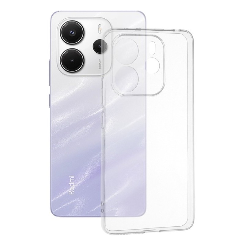 Husă de Protecție, Flippy, Compatibilă cu Xiaomi Redmi Note 12 4G, TPU, Transparent