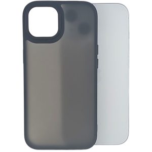 Husa de Protectie, Flippy, pentru iPhone 15, Satin Matte, din PC, Negru