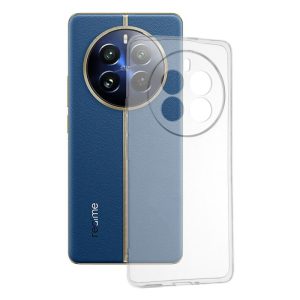Husa de Protectie, Flippy, pentru Realme 11 Pro, TPU Protect Plus, cu Dust Plug, Transparent