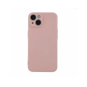 Husa protectie Flippy compatibila cu Apple iPhone 13  Liquid Silicone Roz