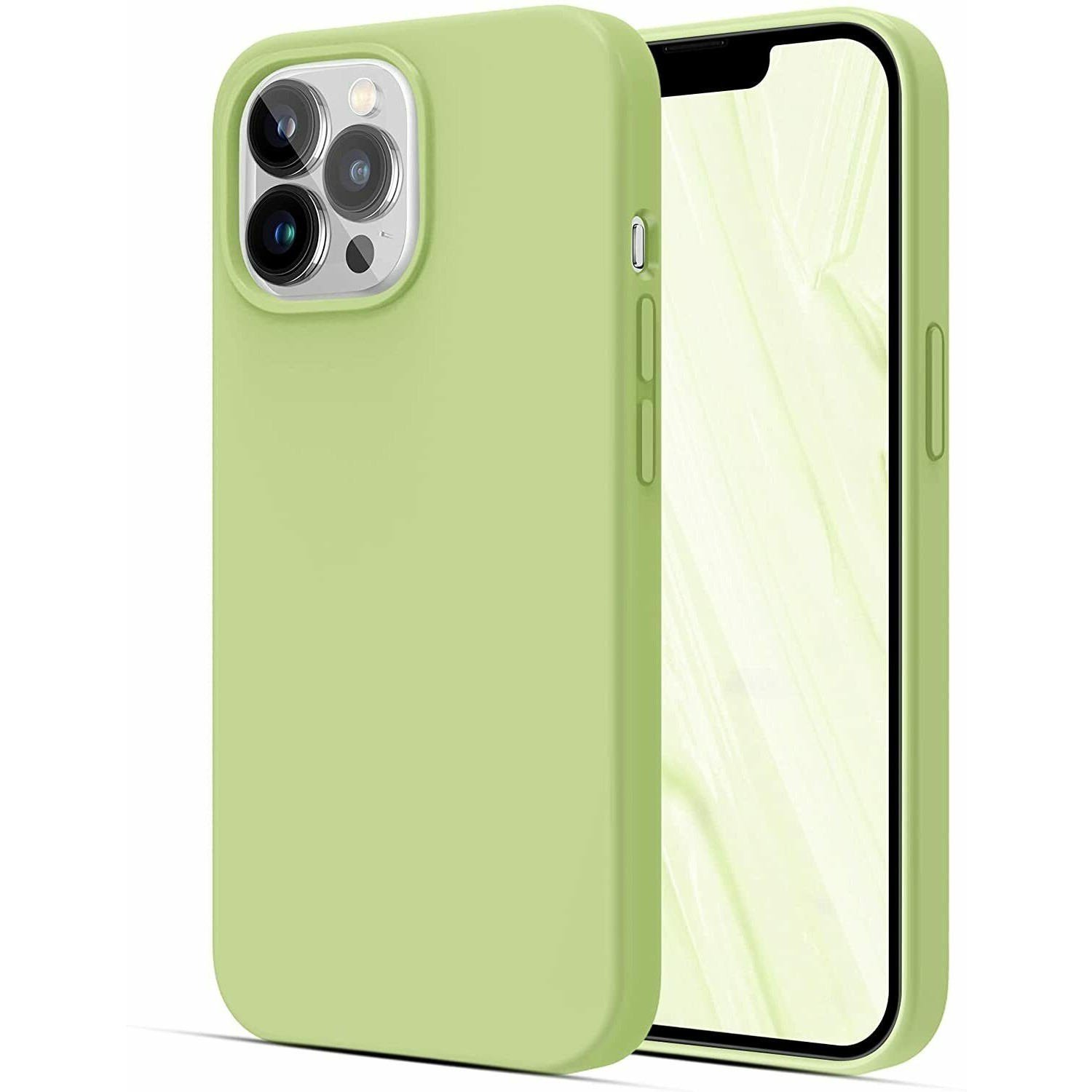 Husa protectie Flippy compatibila cu Apple iPhone 13 Pro Matte Tpu Verde Mat