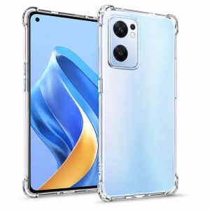 Husa protectie pentru Oppo Reno 7 5G, Flippy, TPU, Antisoc, Protectie colturi, Rezistenta la impact, 1.5 mm, Transparenta