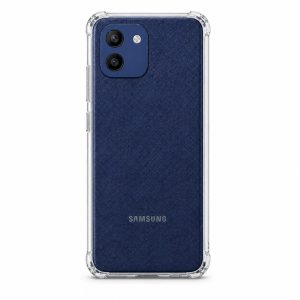 Husa protectie pentru Samsung A03 4G, Flippy, TPU, Antisoc, Protectie colturi, Rezistenta la impact, 1.5 mm, Transparenta
