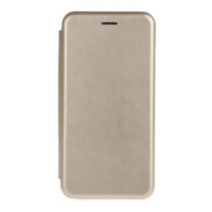 Husa de protectie Flippy compatibila cu Samsung Galaxy S7 Magnet Book Case Auriu