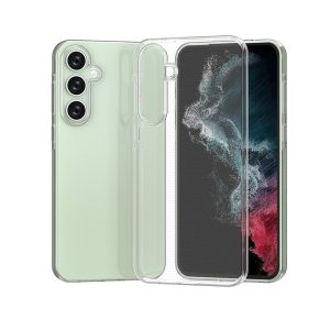 Husa Telefon, Flippy, Compatibila Samsung Galaxy A55 5G, Protect Plus TPU, 0.8-0.9 mm, Transparent