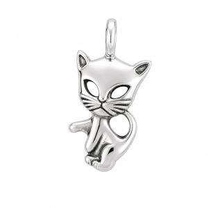 Pandantiv din Argint 925 Jolie Silver, Model Pisica, 20 x 10 mm, 1.1 g
