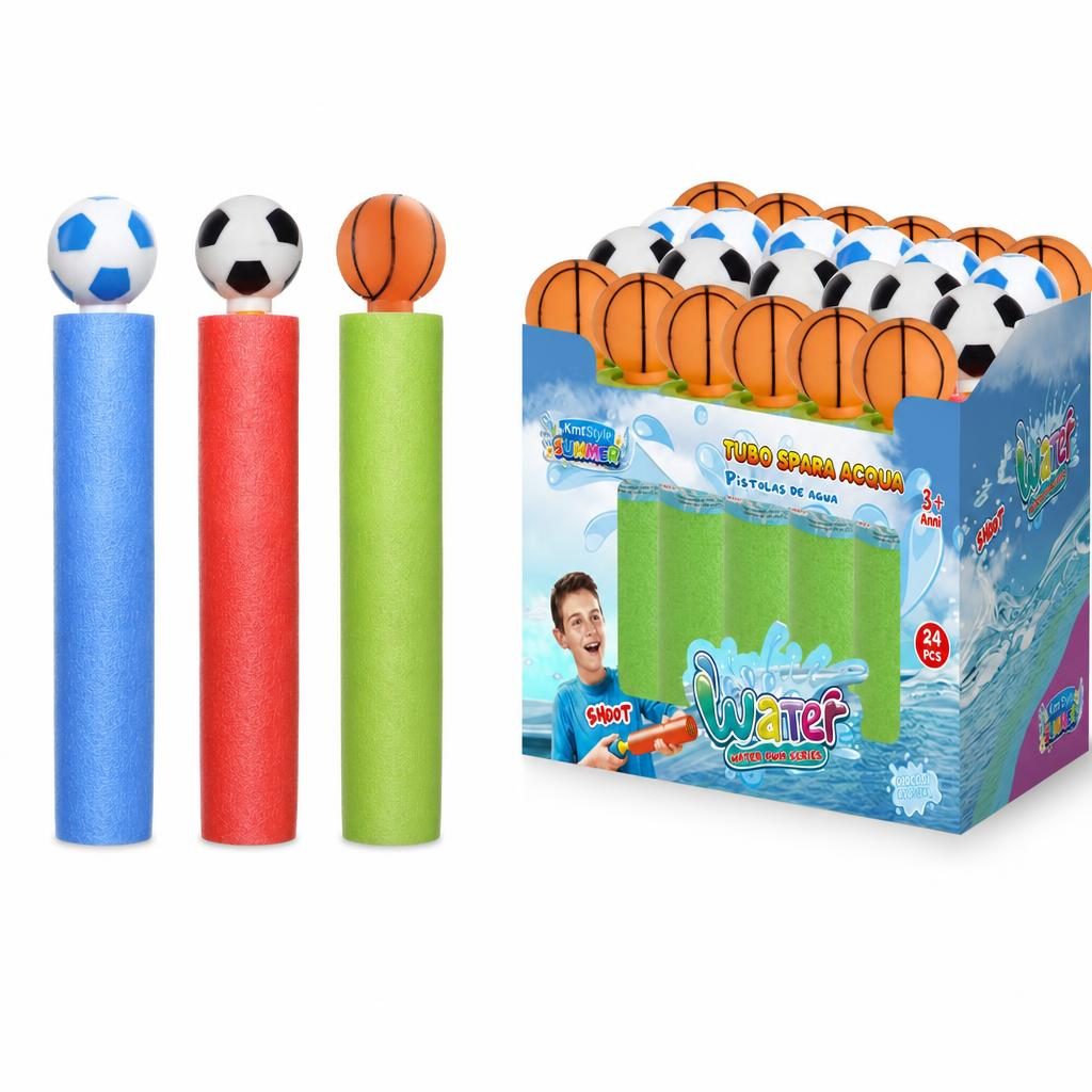 Blaster de Apa pentru Copii, Flippy, Dimensiune 5 cm, Jucarie de Vara pentru Plaja, Piscina si Curte, Rezervor pentru Apa, Diverse Modele, Multicolor