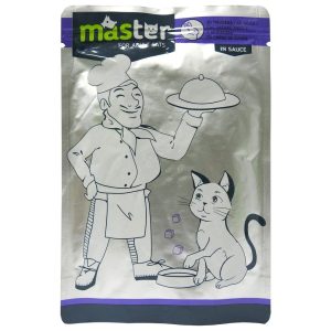Plic, Master, Hrana Pisici 80 g Iepure in Sos