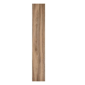 Set 36 Placi Autoadezive pentru Pardoseala, Flippy, din PVC, Impermeabil, Ignifug, Usor de Curatat, Dimensiune Placa 91.44 x 15.24 cm, Grosime 1.5 mm, Acoperire 5 m2, Model 14, Maro