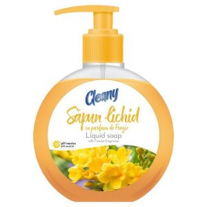 Sapun Lichid, Senzate/Cleany, Pompa 500 ml Frezie