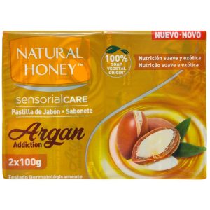 Sapun, Natural Honey, Solid 2 X 100 g Argan
