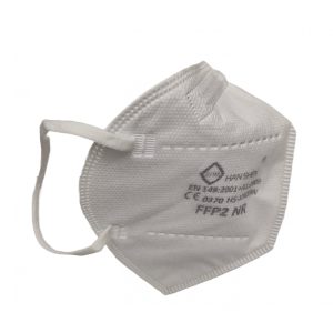 Set 10 bucati Masca de protectie faciala, Flippy, de unica folosinta pentru adulti, FFP2, KN95 CE 0370, 5 straturi, nesterila, ambalaj individual, Alb