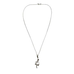 Set Lantisor cu Pandantiv din Argint 925, Jolie Silver, pentru Dama, Model Libelula Dubla, 2.8 x 1 cm, Argintiu