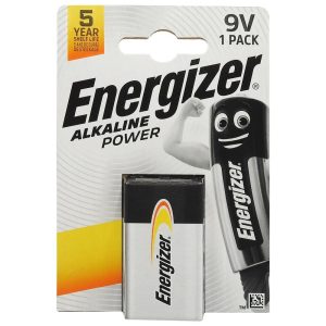Set, Energizer Baterii Alkaline Power 9V 1 buc /