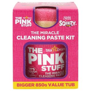 The Pink Stuff Kit Pasta Curatare 850 g Universala, Burete Dual