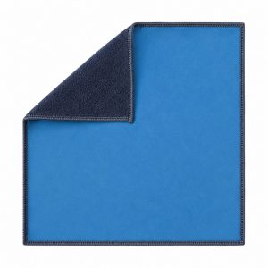 Prosop Auto din Microfibra, Flippy, 500 GSM, Absorbant si Fara Urme de Apa, Uscare si Curatare Auto, 30x30 cm, Albastru