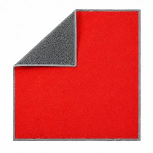Prosop Auto din Microfibra, Flippy, 500 GSM, Absorbant si Fara Urme de Apa, Uscare si Curatare Auto, 30x30 cm, Rosu